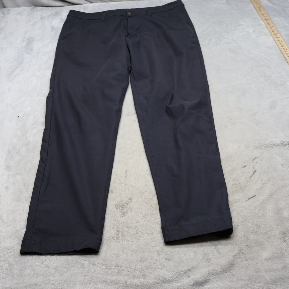 Lululemon ABC Pant Mens 36x33 Gray Warpstreme Stretch Performance Chino Golf